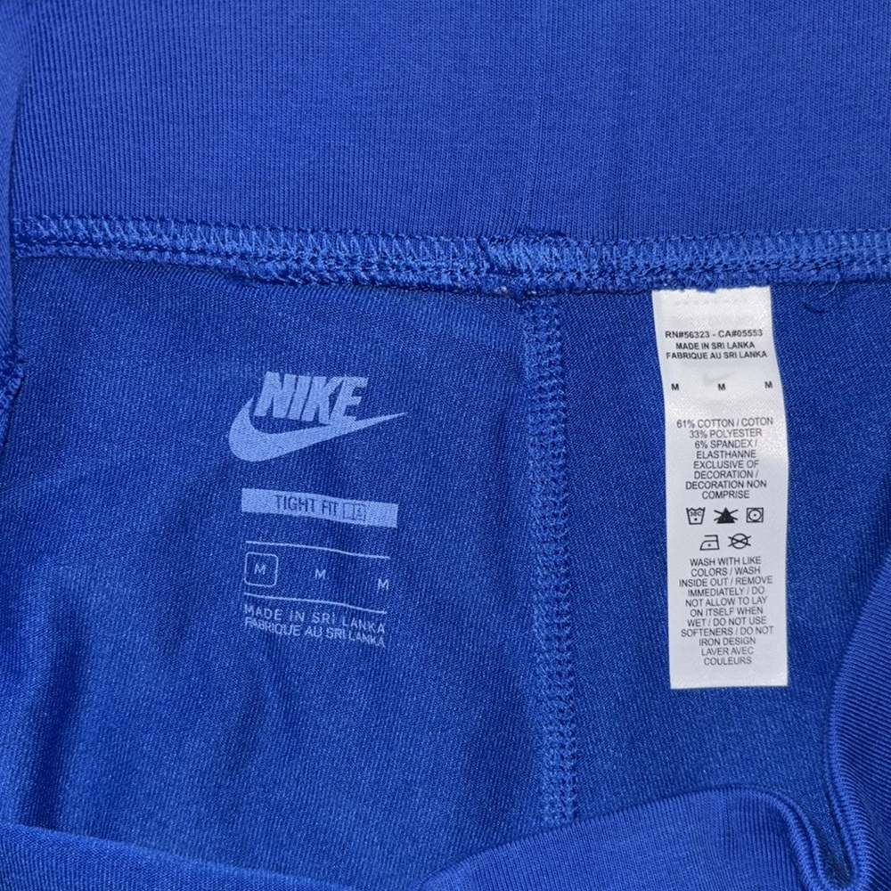 Nike 9” Tight Fit Biker Shorts, Size M - Picture 12 of 16